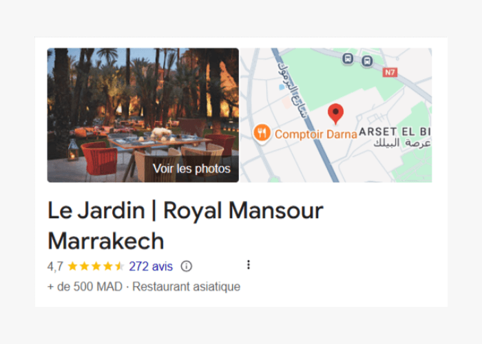 Le Jardin du Royal Mansour